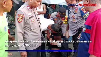 Minimarket di Depok Kebakaran, Ternyata Gegara Pencuri yang Picu Korsleting