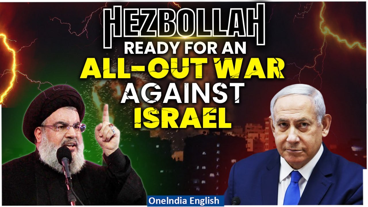 Hezbollah Hits Israeli Forces With Fresh Drones & Missile Attack, 10 Drones Intercepted| Watch