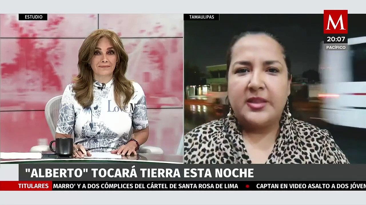 La tormenta tropical 'Alberto' provoca inundaciones en Tamaulipas