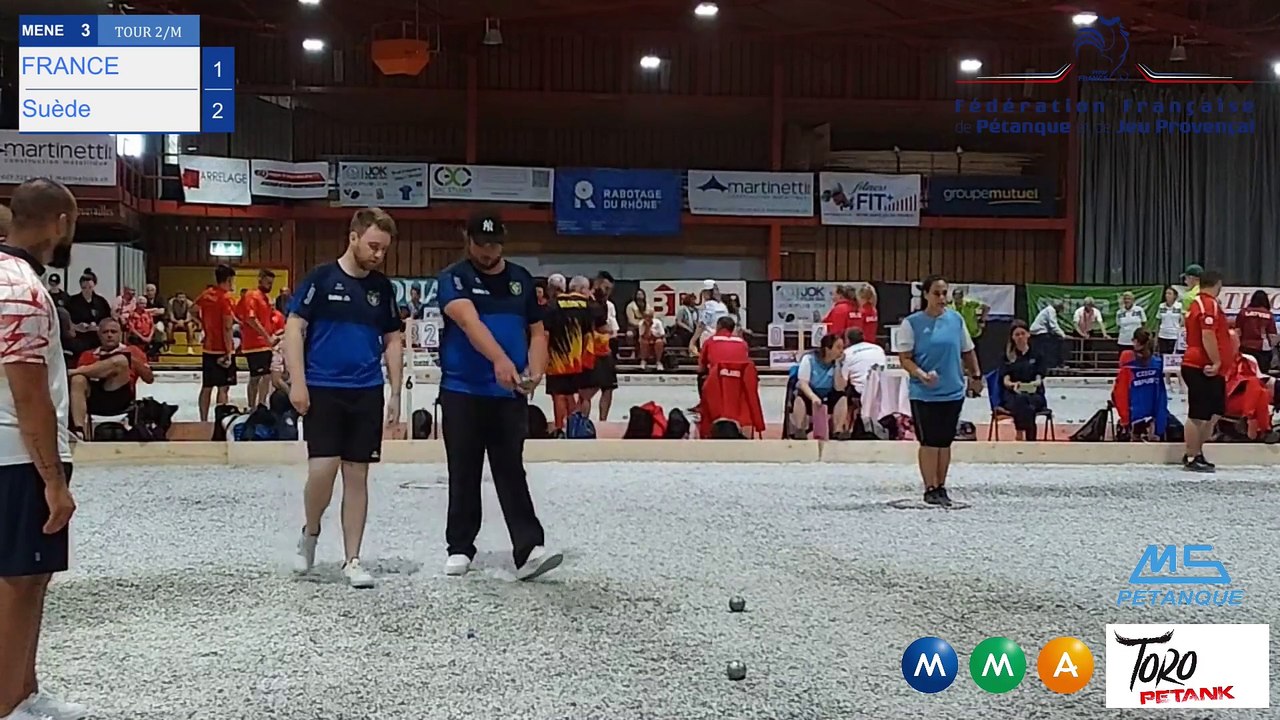 CHAMPIONNATS D'EUROPE DOUBLETTES M T2 - SUISSE 2024 (5)
