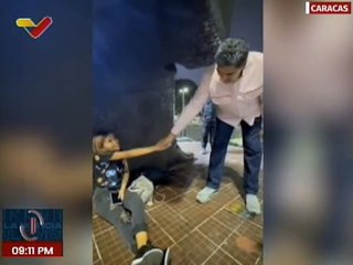 Pdte. Maduro sorprende a joven caraqueña durante inspección en la Av. Bolívar de Caracas