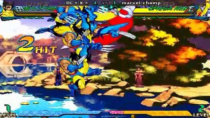 Marvel Super Heroes Vs. Street Fighter - -DC vs marvel-champ