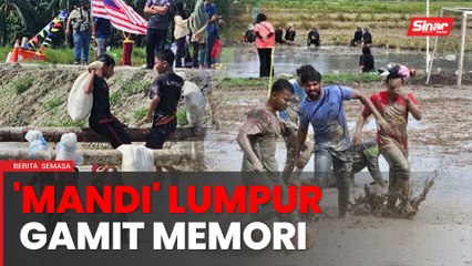 Sukan bendang gamit kenangan berkubang dalam lumpur