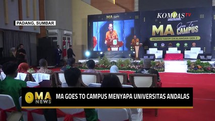 MA Goes To Campus Menyapa Mahasiswa Fakultas Hukum Universitas Andalas