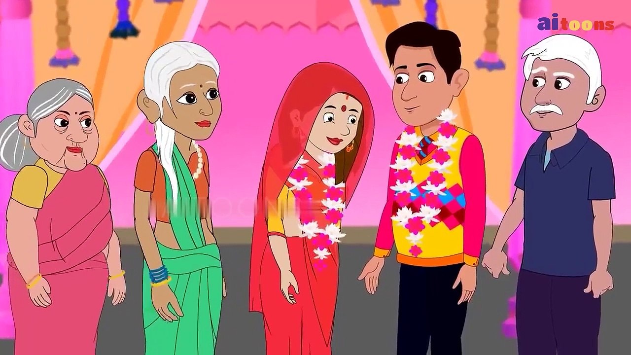 Kahani घर जमाई और शायरी - Hindi Kahaniya _ Bedtime Moral Stories _ Hindi Fairy Tales _ Funny Story(720P_HD)