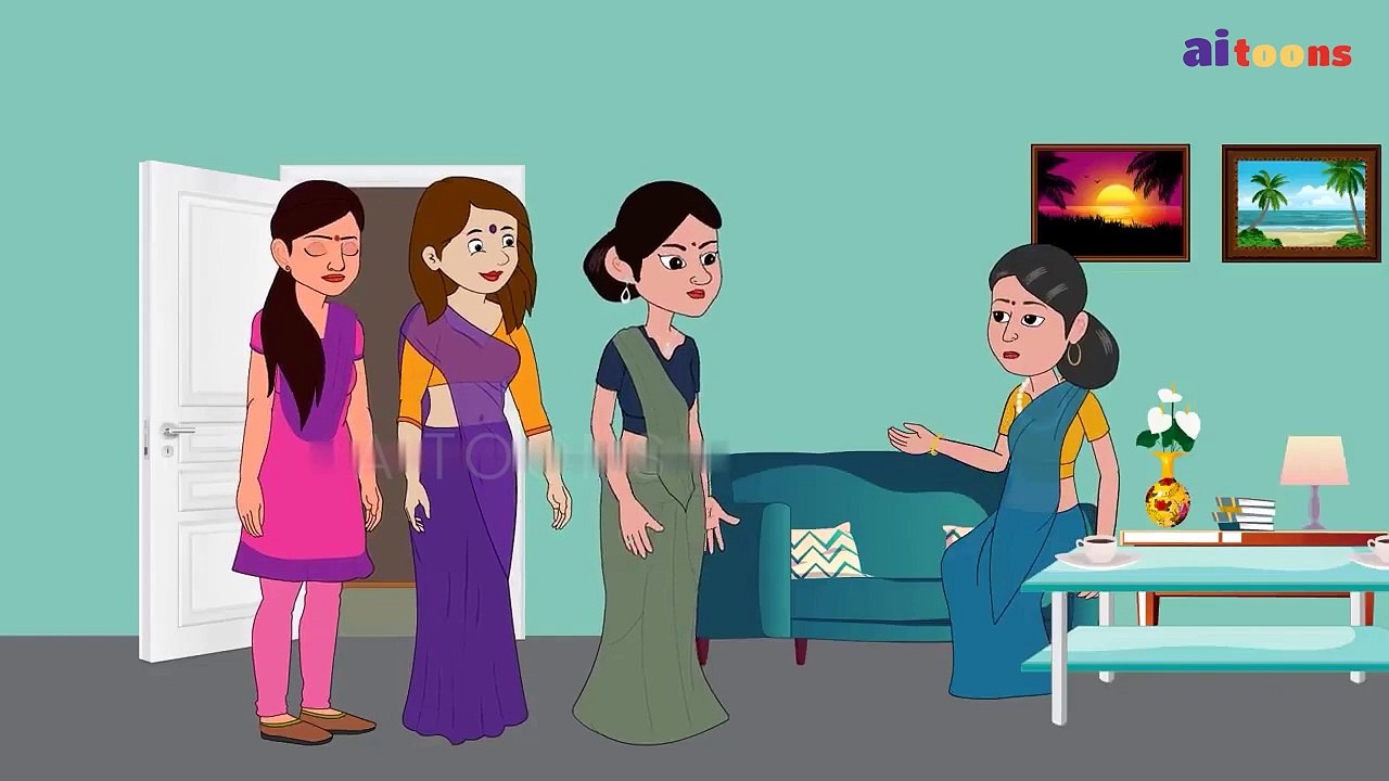 Kahani तीन तिगाड़ा काम बिगाड़ा Story in Hindi _ Hindi Story _ Moral Stories _ Bedtime Stories _ New(720P_HD)