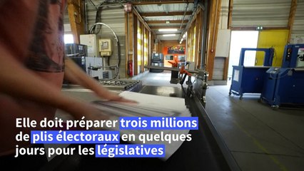 Législatives: en Alsace, branle-bas de combat pour mettre sous pli les documents électoraux