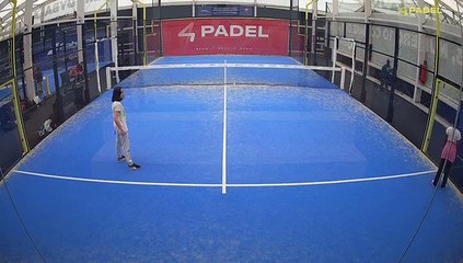 COLLEGE RENE DESCARTES LE BLANC MESNIL 20/06 à 10:41 - Padel Piste 3 (LeFive Marville)