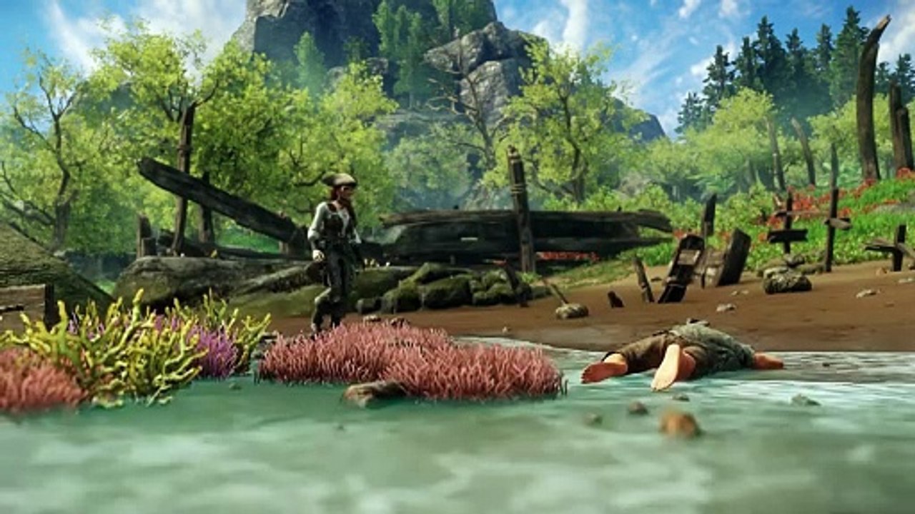 New World führt euch im Trailer über die Insel Aeternum