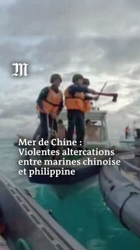 Mer de Chine : Violentes altercations entre marines chinoise et philippine