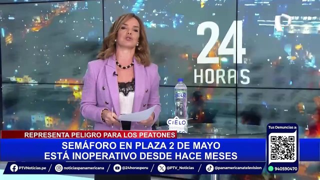 ¡Otra vez! Vándalos atacan a pedradas bus del Corredor Morado en San Isidro