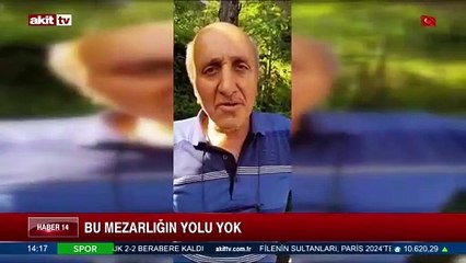 Ordu’daki bu mezarlığın yolu yok, vatandaş şikayetçi!
