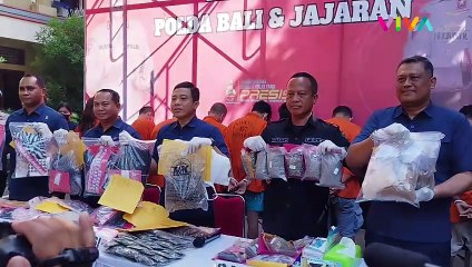 Polda Bali Berhasil Tangkap 147 Orang Penyalahgunaan Narkoba