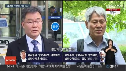 '허위 인터뷰 의혹' 김만배·신학림 구속기로…수사 9개월 만