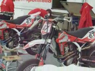 "SUPERMOTO" GP d Italie Kevin Berthomé et Sylvain Bidart