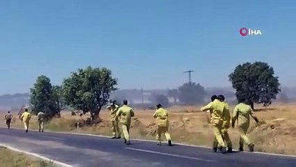 Çanakkale'de orman yangını! Havadan ve karadan müdahale ediliyor