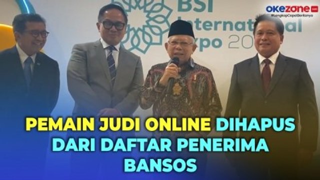 Wacana Pemain Judi Online dapat Bansos, Wapres: Harusnya Dihapus dari Penerima Bansos