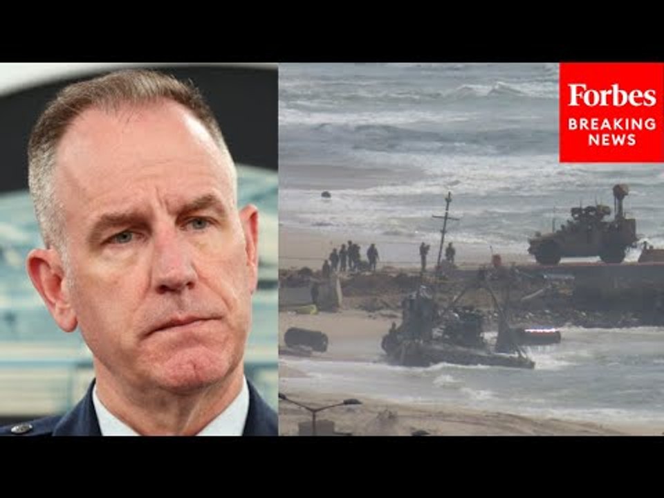 JUST IN: $230M Gaza Aid Pier Dismantled Again, Expected To Be Operational 'This Week' Per Pentagon