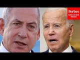 JUST IN: Benjamin Netanyahu Calls Out The Biden Admin Over Withholding Military Aid: 'Inconceivable'