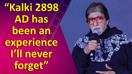 Amitabh Bachchan Celebrates Honor of Joining 'Kalki 2898 AD' 🎬