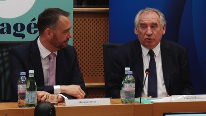 Les Engagés rejoignent le PDE: "la réalisation d'un rêve porté depuis très longtemps" (François Bayrou)