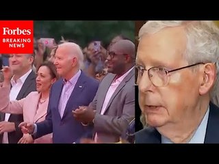 McConnell Asked Point Blank: 'Do You Believe' Videos Of Biden Seeming To Freeze 'Are Deep Fakes?'