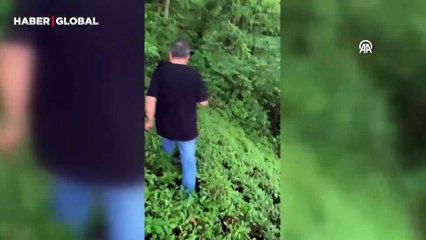 Kaçan keçi 3 gün sonra bulundu, kesilmekten kurtulamadı