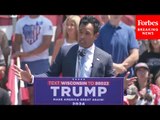 BREAKING NEWS: Vivek Ramaswamy Claims Biden Won't Be 2024 Democratic Candidate At Trump Rally