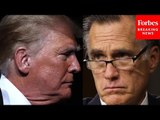 Mitt Romney Reacts To Fellow GOP Senators Singing 'Happy Birthday' To Trump