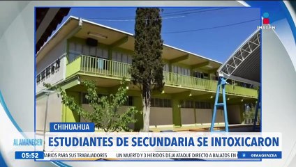 Estudiantes de secundaria se intoxican en Chihuahua
