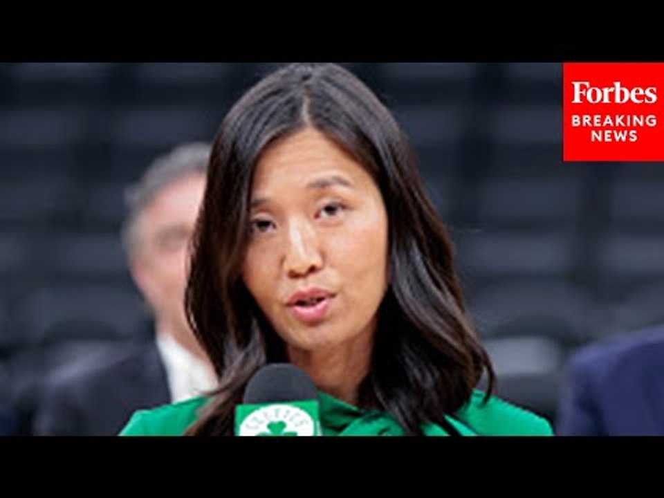 WATCH: Boston Mayor Michelle Wu Holds Press Briefing As Record-Breaking Heat Wave Begins