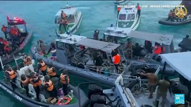Mer de Chine : altercation entre des garde-côtes chinois et des marins philippins