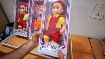 Unboxing and Review of moving eyes Musical Beautiful Little Singing Sweet Golu Doll for Kids and Girls