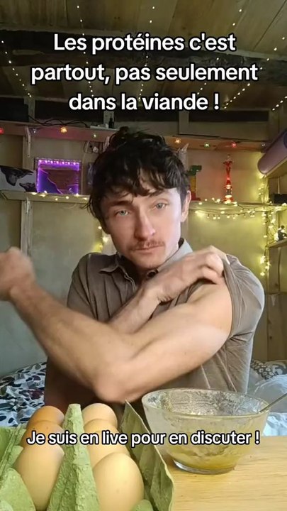 Pas besoin de viande pour être musclé !