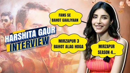Mirzapur 3 की Dimpy Pandit aka Harshita Gaur ने बताया Fans देते थे Comments में गालियां!