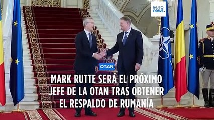 Mark Rutte será el próximo jefe de la OTAN tras obtener el respaldo de Rumanía