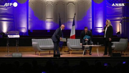 Francia, Bardella e Ciotti in pubblico per la prima volta dopo l'alleanza