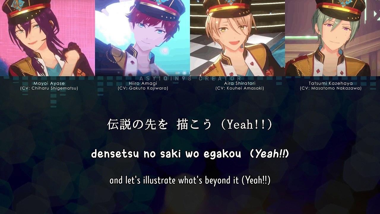 BRAND NEW STARS!! - ALKALOID ver. (lyrics)