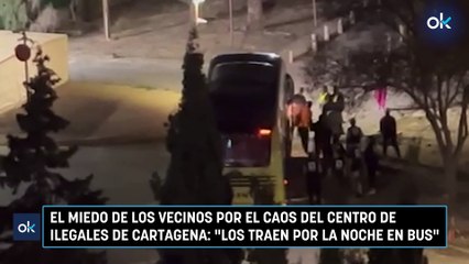 El miedo de los vecinos por el caos del centro de ilegales de Cartagena: "Los traen por la noche en bus"