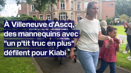 À Villeneuve d'Ascq, des mannequins avec "un p'tit truc en plus" défilent pour Kiabi