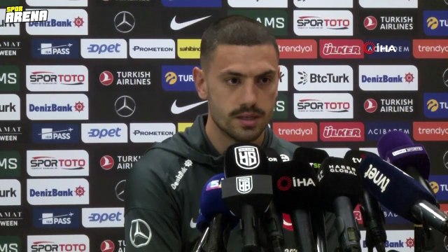 Milli futbolcu Merih Demiral'dan itiraf: Kura sonrası Ronaldo ile görüştük!