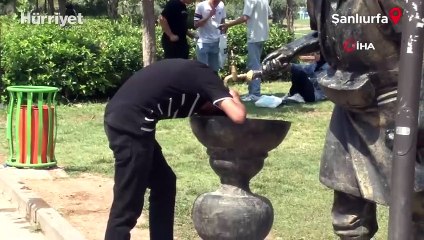 Şanlıurfa'da termometreler 52 dereceyi gösterdi