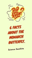 6 Facts about the monarch butterfly | Science Samhita