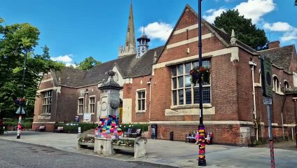 Kettering Library and Cornerstone