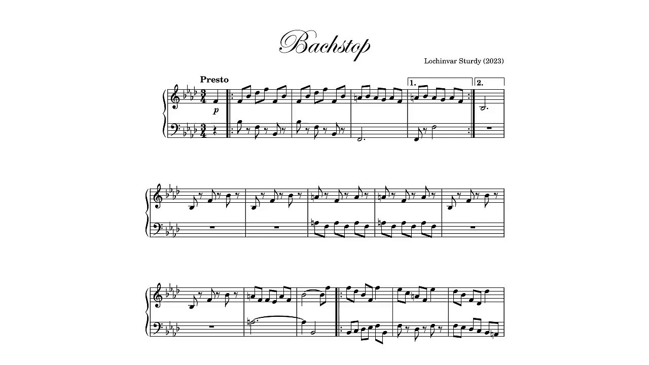 Bachstop