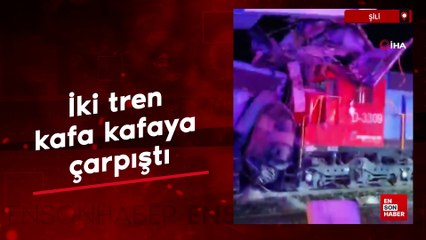 Şili’de iki tren kafa kafaya çarpıştı