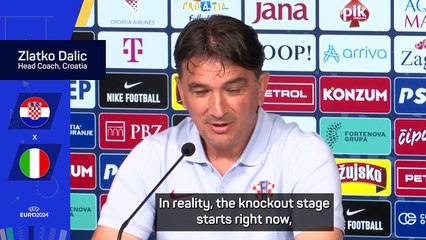 Croatia's knockout stage starts now - Dalic