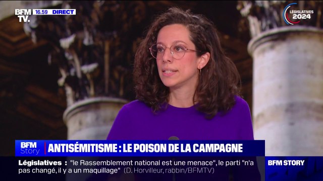 Alice Timsit (membre du collectif Golem): Ce que je trouve insupportable, c'est qu'aujourd'hui la lutte contre l'antisémitisme est devenue un objet politique, un objet de division
