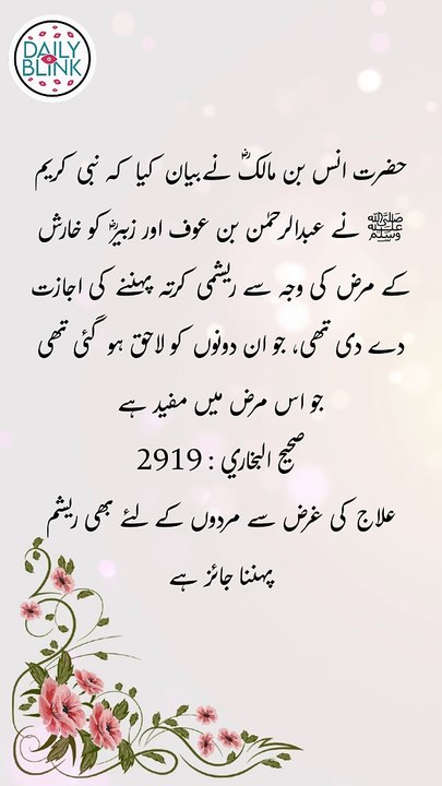 Daily Hadees | Hadees Sharif | Sahih Bukhari 2919 || Daily Blink #shorts #hadees #hadith