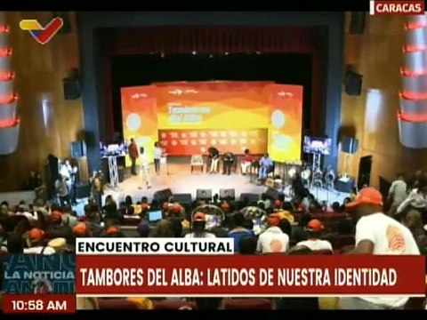 Inicia encuentro cultural Tambores del ALBA: Latidos de nuestra identidad en Caracas